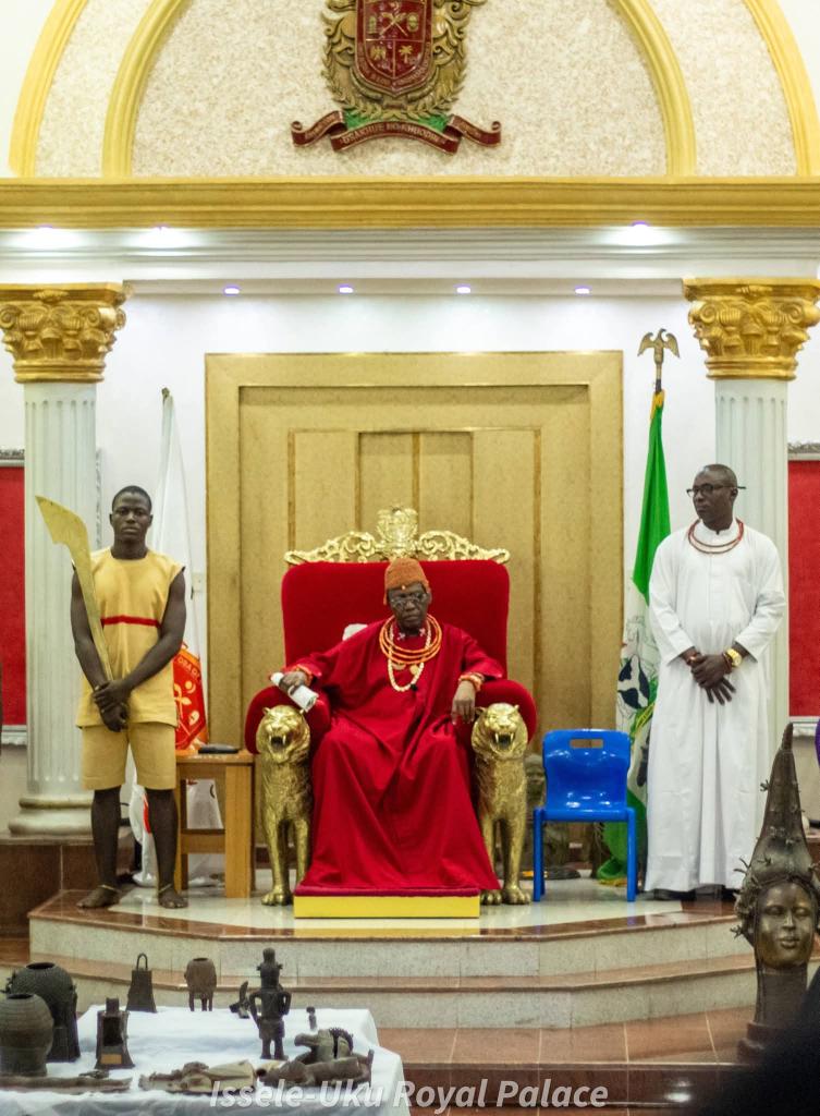Oba of Benin receives 18 artefacts from Switzerland, urges Germany to honour pact