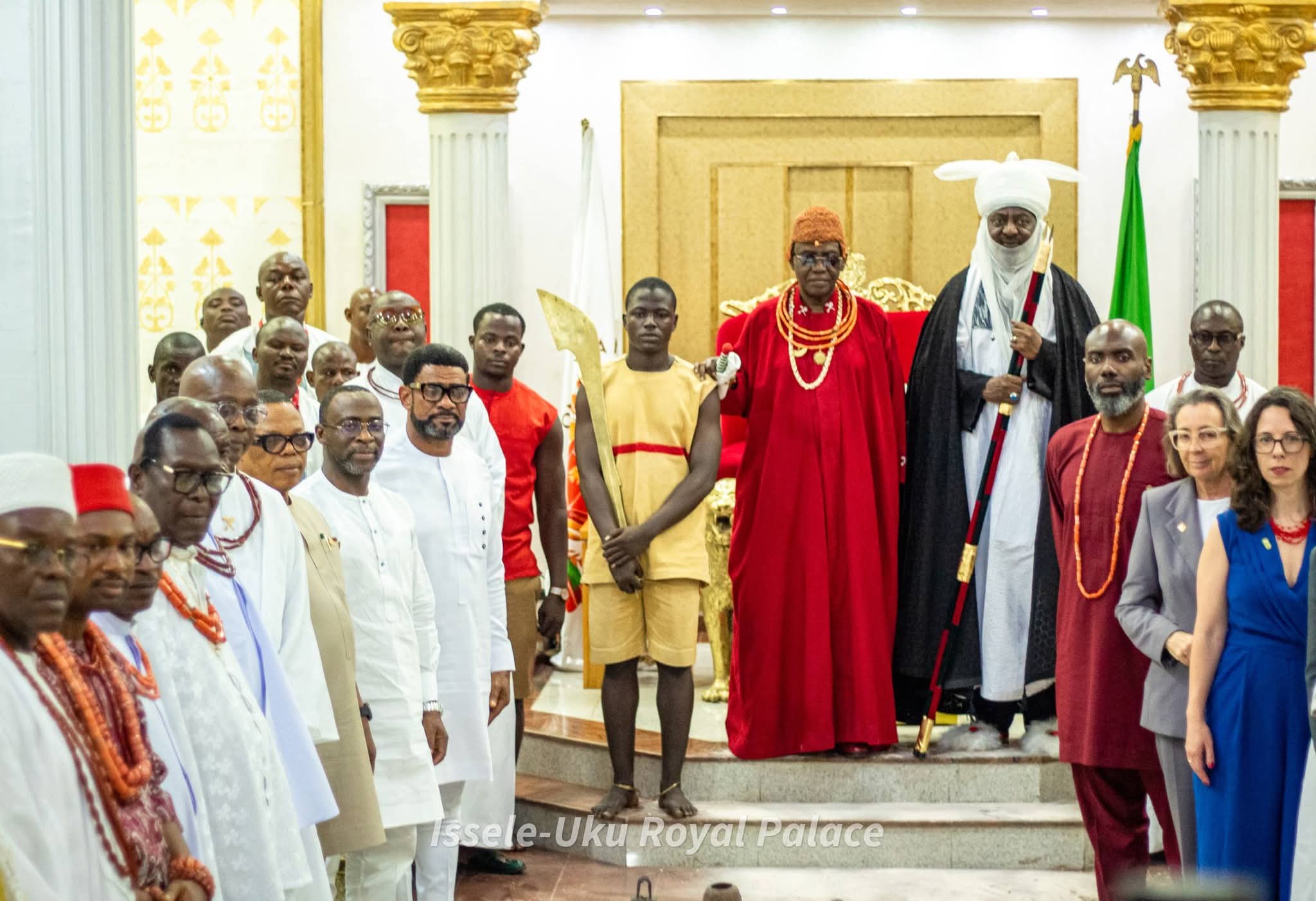 Oba of Benin receives 18 artefacts from Switzerland, urges Germany to honour pact