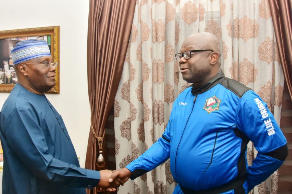 Atiku Abubakar and Owolabi Salis