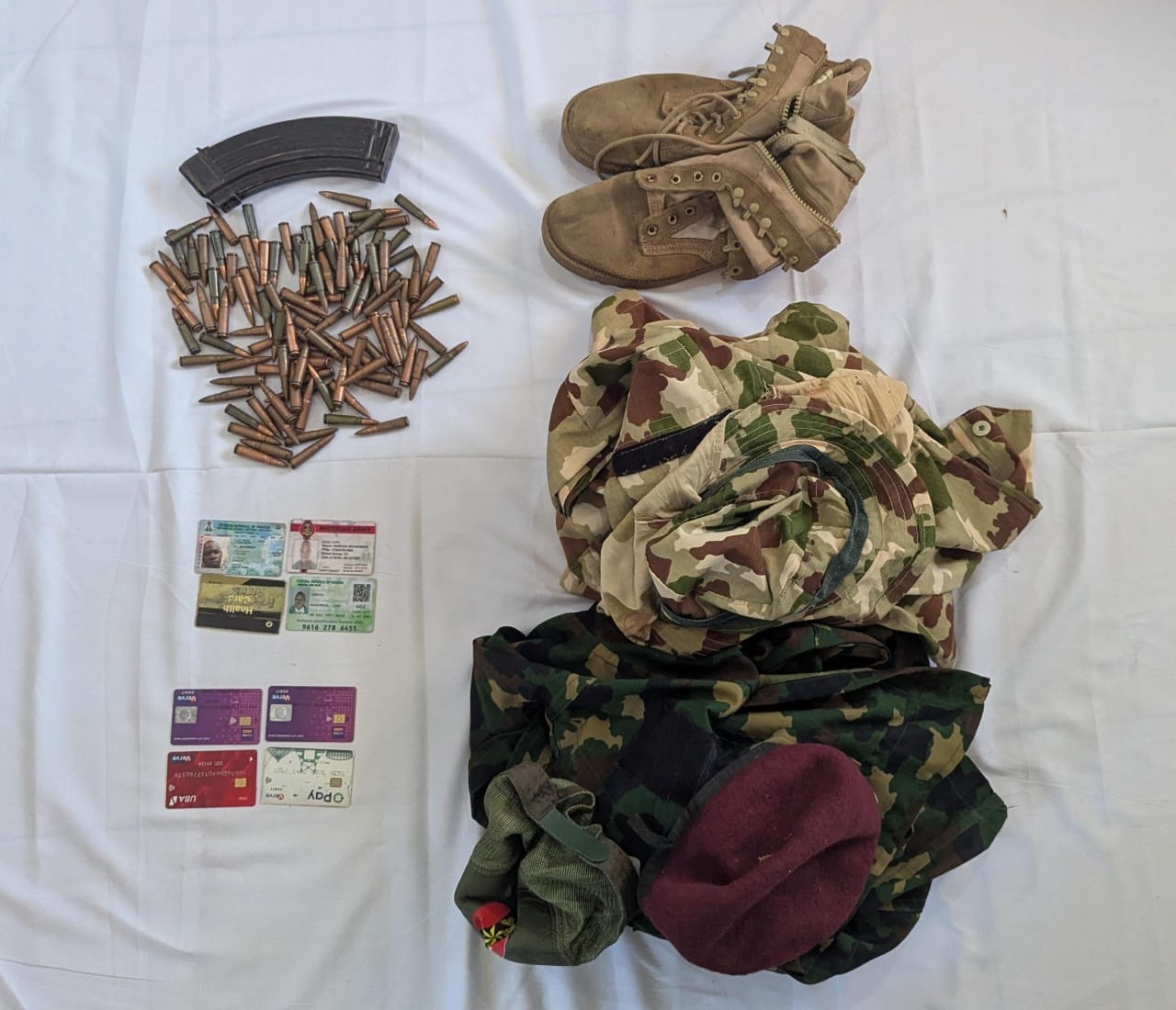 Police arrest suspected bandit in Kano, recover arms, fake military uniforms