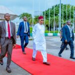Shettima arrives in Freetown for 69th ECOWAS Summit