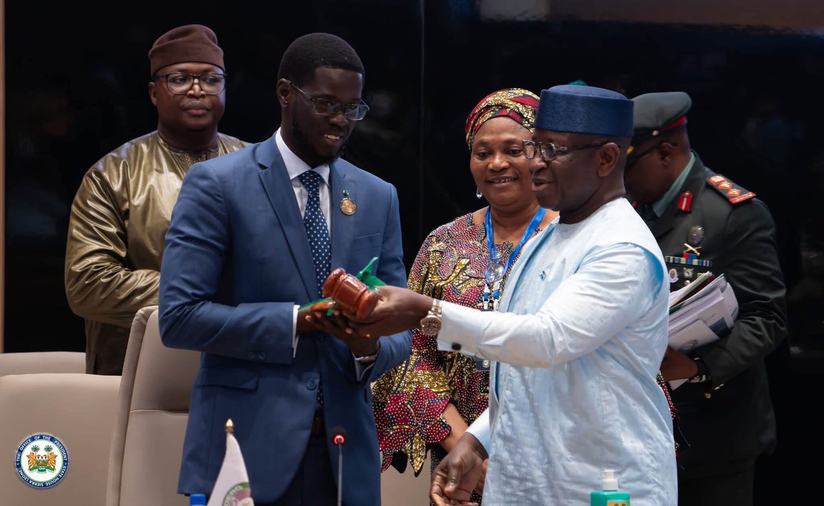 Senegal?s President Bassirou Faye elected ECOWAS chairman