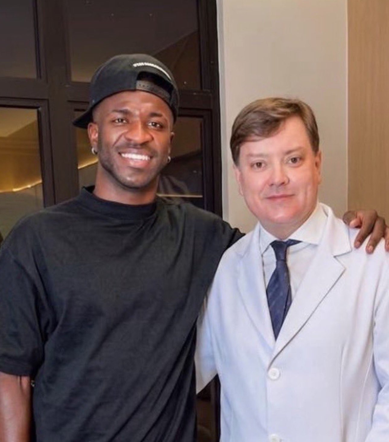 Vinicius and Dr. Alarcao