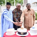Governor Bassey Otu and Kanu Agabi