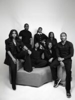 L-R Omowunmi Dada, Abdul Tijani Ahmed, Oreoluwa Awolowo, Susan Pwajok Ganchung, Fatimah Binta Gimsay, Ladun Awobokun and Mike Afolarun