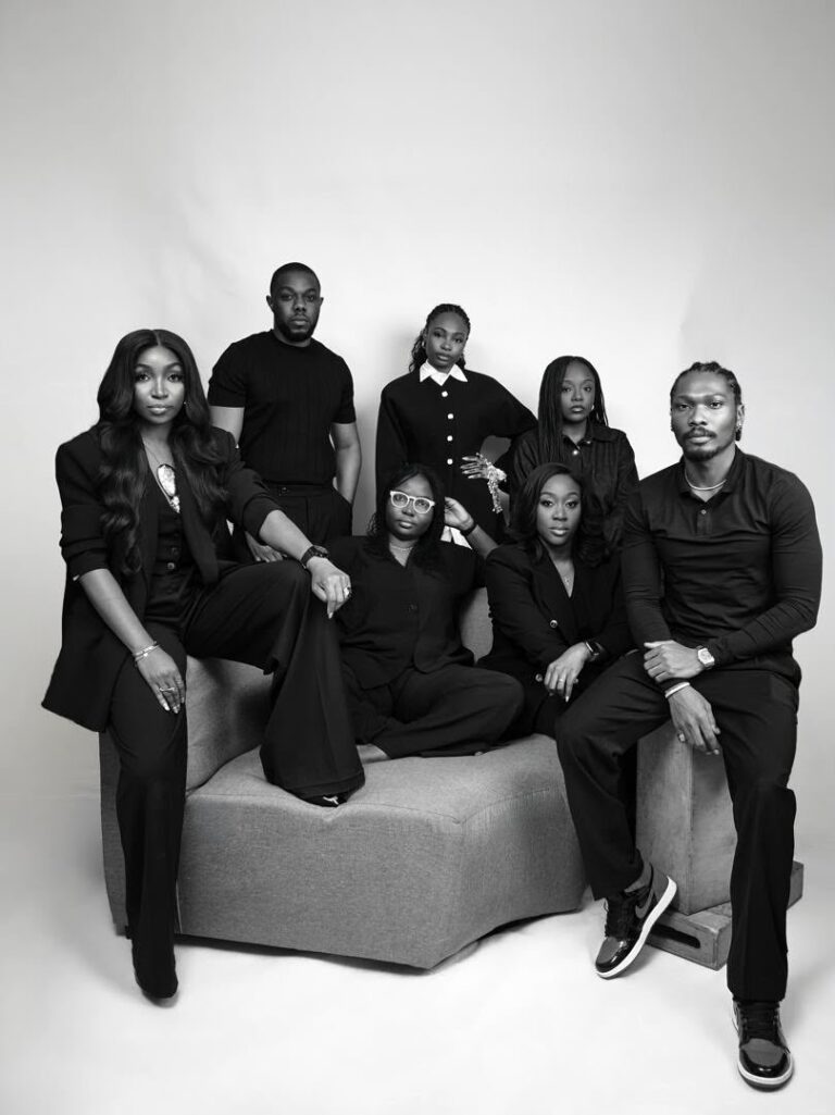 L-R Omowunmi Dada, Abdul Tijani Ahmed, Oreoluwa Awolowo, Susan Pwajok Ganchung, Fatimah Binta Gimsay, Ladun Awobokun and Mike Afolarun