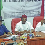 Kalu (middle) with other members of the committee