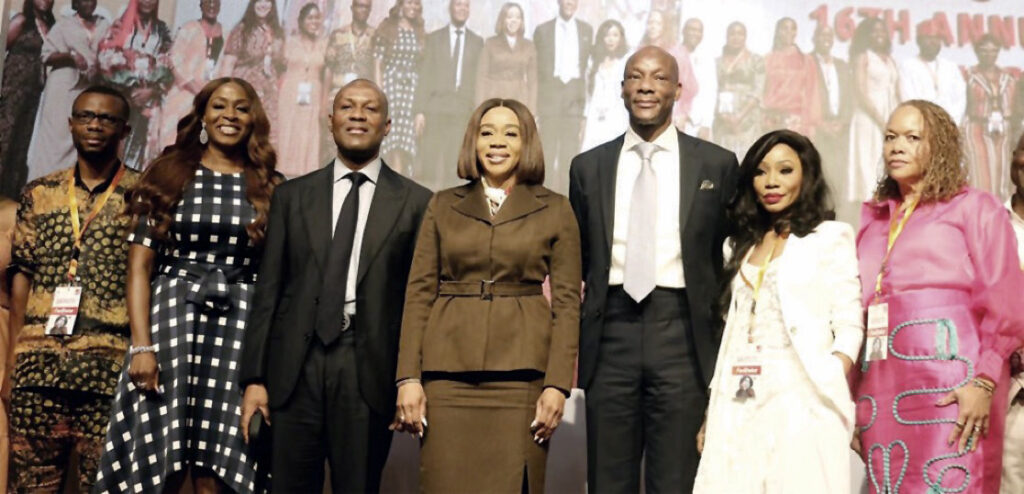 L–R- Sama; Adegite; Okuntola; Olusanya; Agbaje; Bolodeoku and Proctor, at the event
