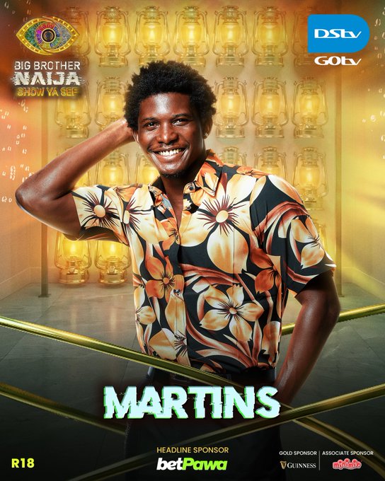 BBNaija: Martins Iyeh becomes first housemate to exit Season 11