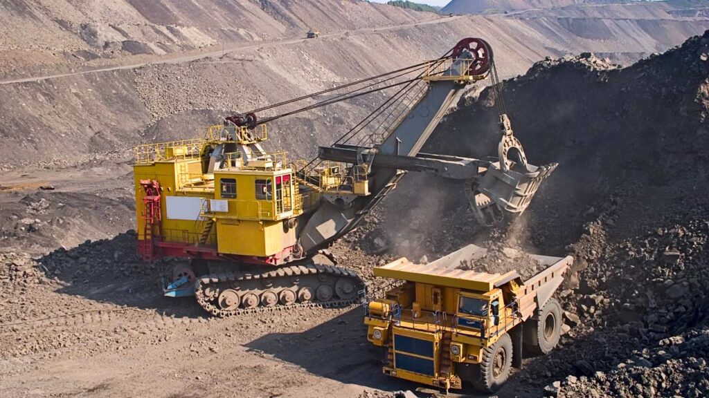 Mining-site