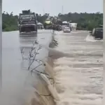 Motorists stranded as flood cuts off Benin-Ore highway