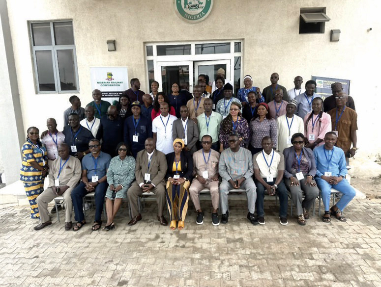 Officials of Nigerian Railway Corporation during a workshop on SOP held at Abeokuta.