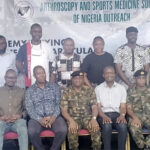 Officials of the Nigerian Navy, University of Calabar Teaching Hospital, Arthroscopy Society of Nigeria and some beneficiaries