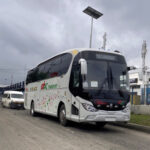 One of the new luxury coaches deployed by ABC Transport recently
