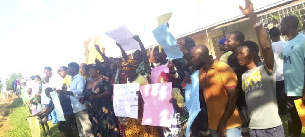 Protesters in Benue State