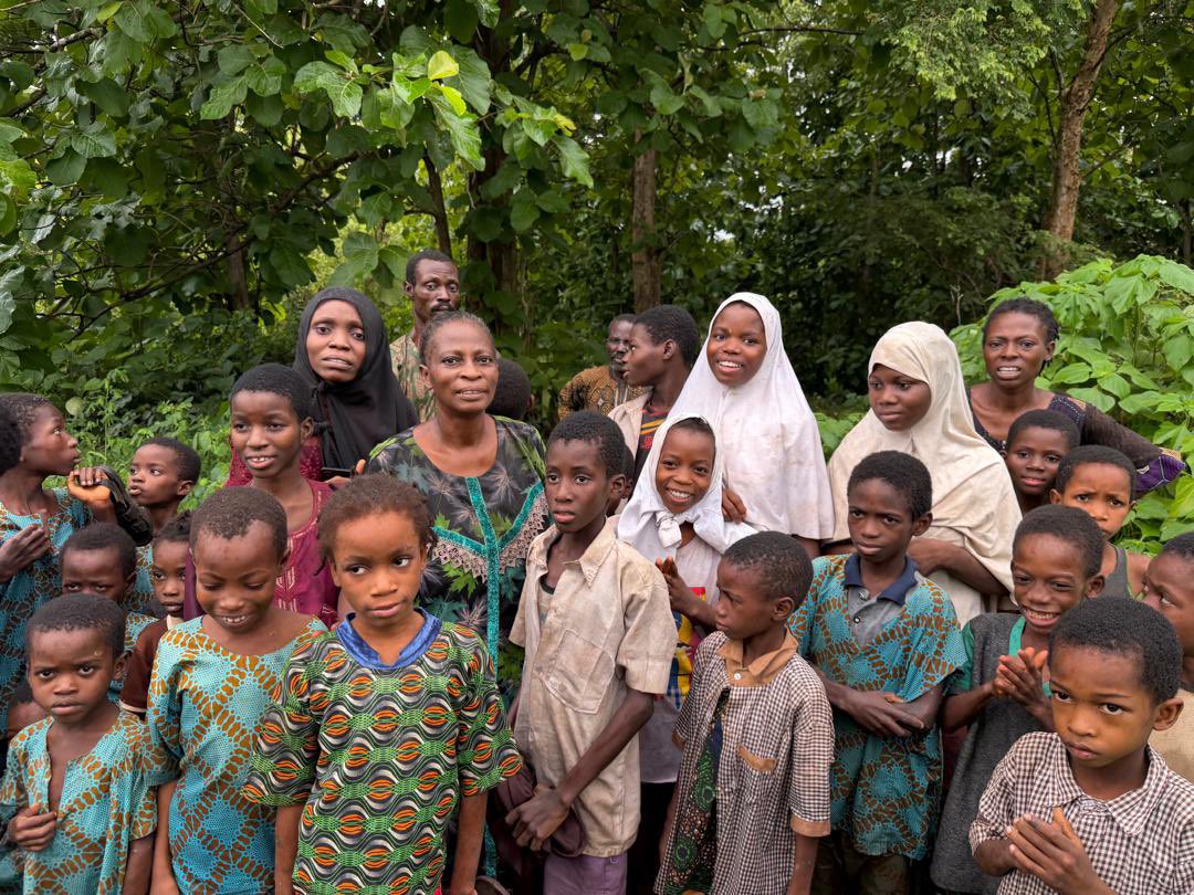 Rescued Oyo Schoolchildren