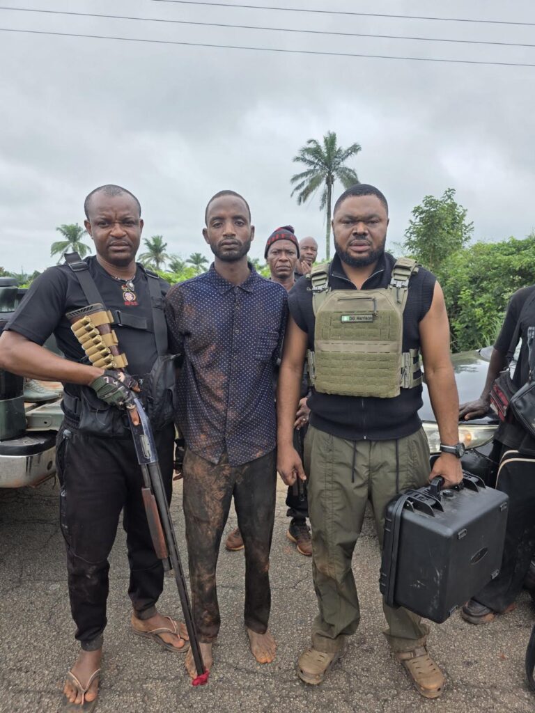 Wanted bandit kingpin captured in Delta forest