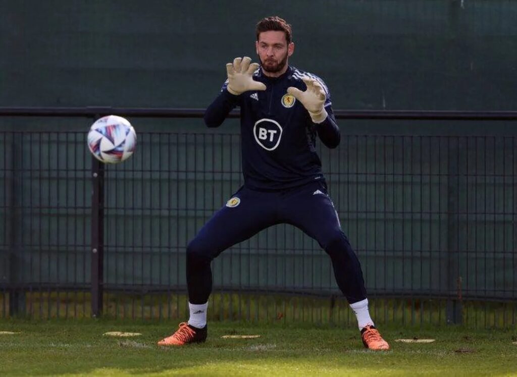 Scotland goalkeeper, Gordon