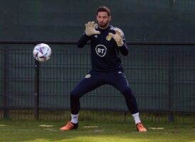 Scotland goalkeeper, Gordon