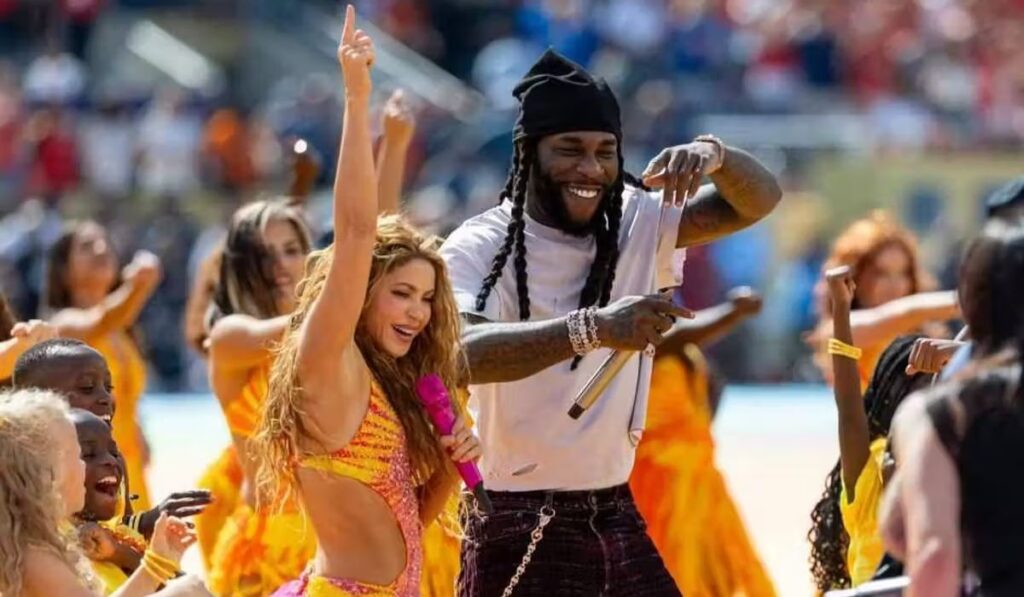 Shakira performs ‘Dai Dai’ with Burna Boy
