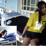 Some victims of the attack on hospital bed