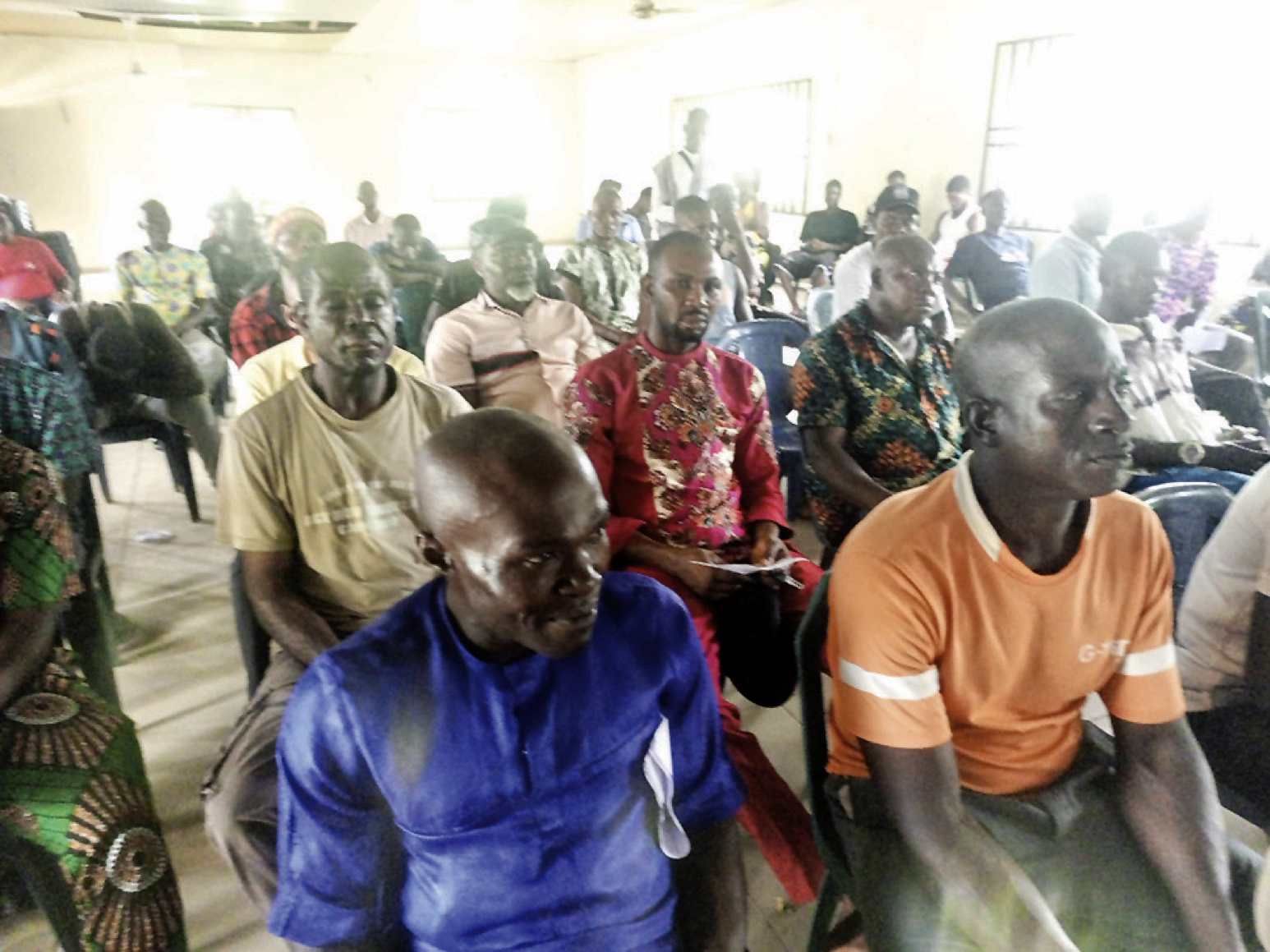 Some youths of Ezza Umuhuali during the sensitization
