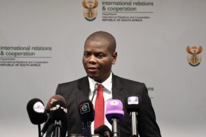 South African envoy Ronald Lamola