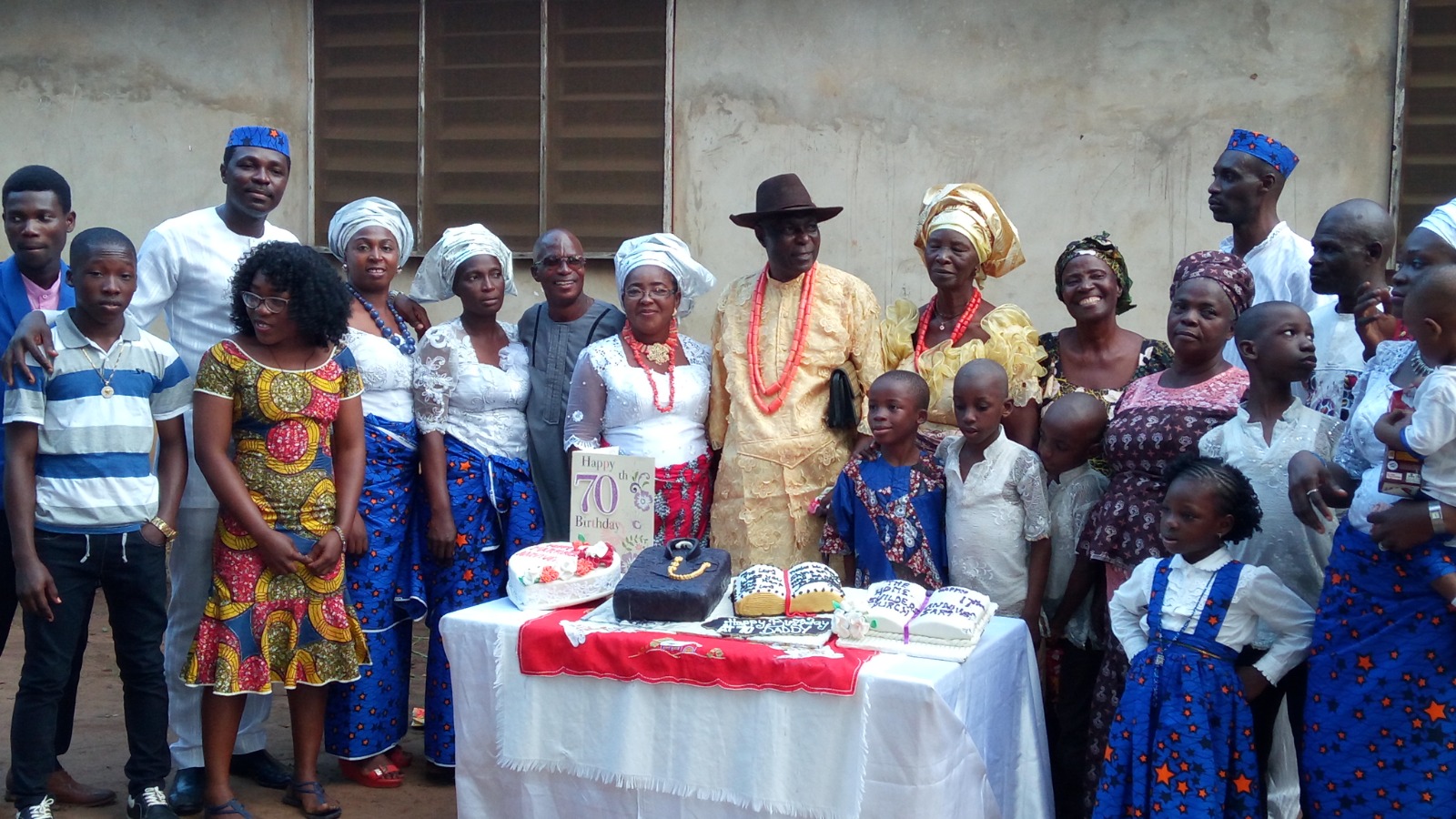 The Diamond couple celebrating their long marital relationship