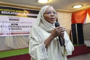 UBEC Executive Secretary, Aisha Garba