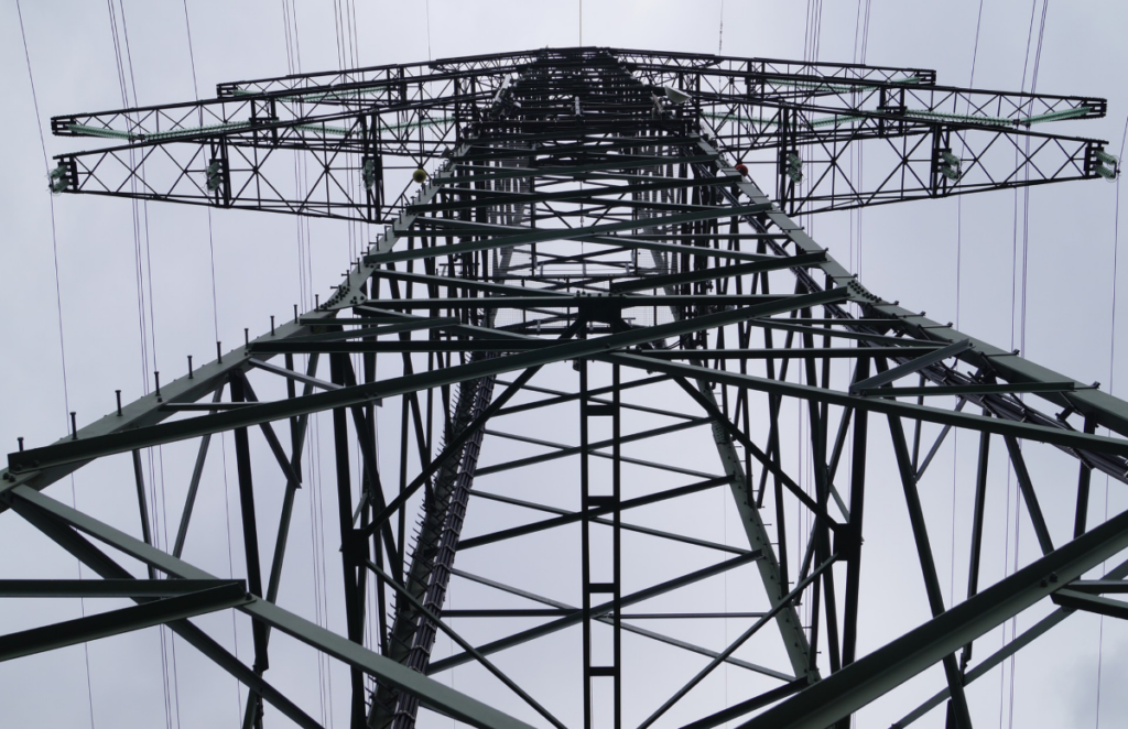 HIGH-TENSION POWER LINES