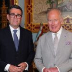 Andy Burnham and King Charless III