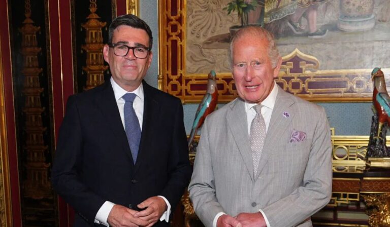 Andy Burnham and King Charless III