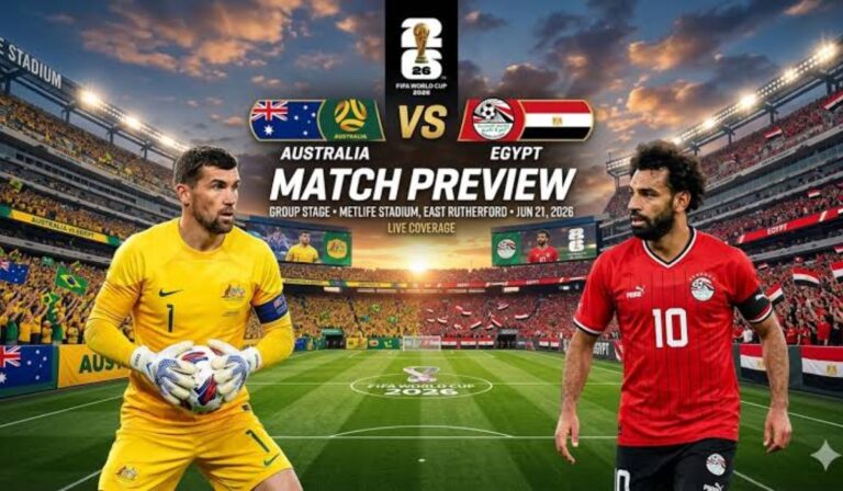 Australia vs Egypt