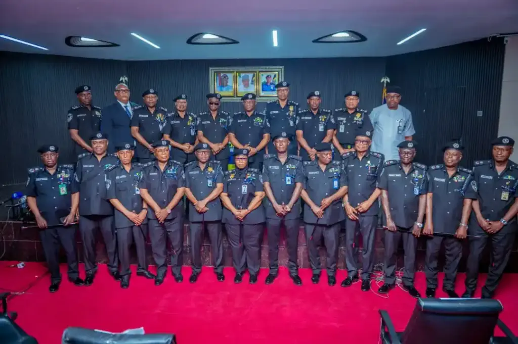 IGP Olatunji Disu Decorates Senior Officers