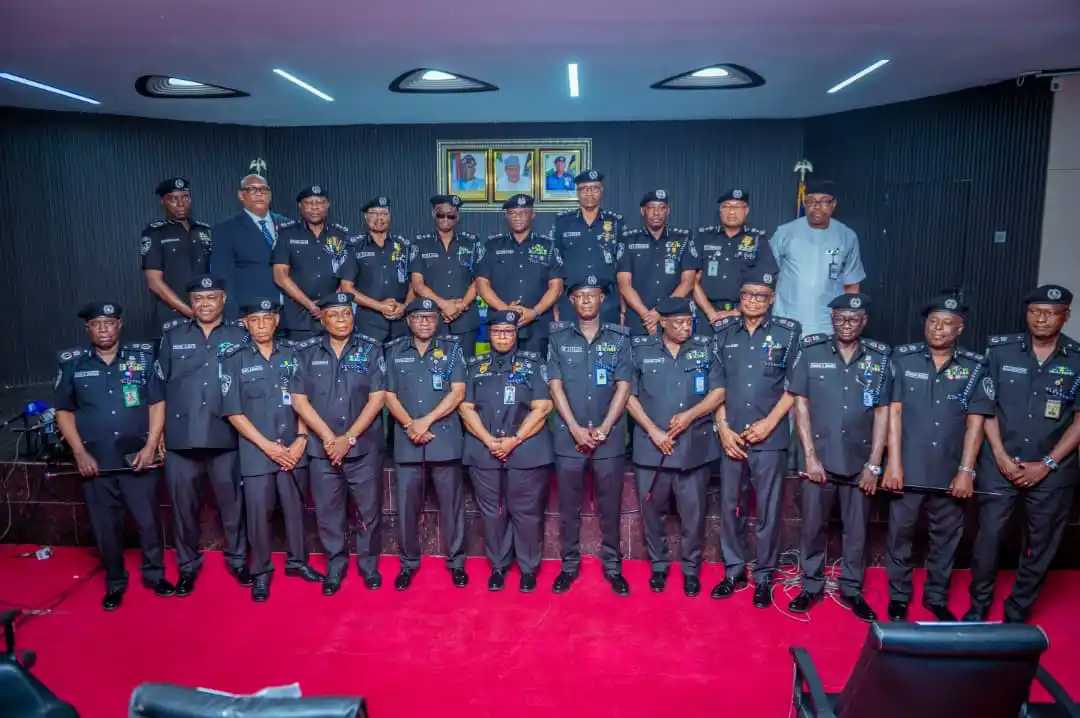 IGP Olatunji Disu Decorates Senior Officers