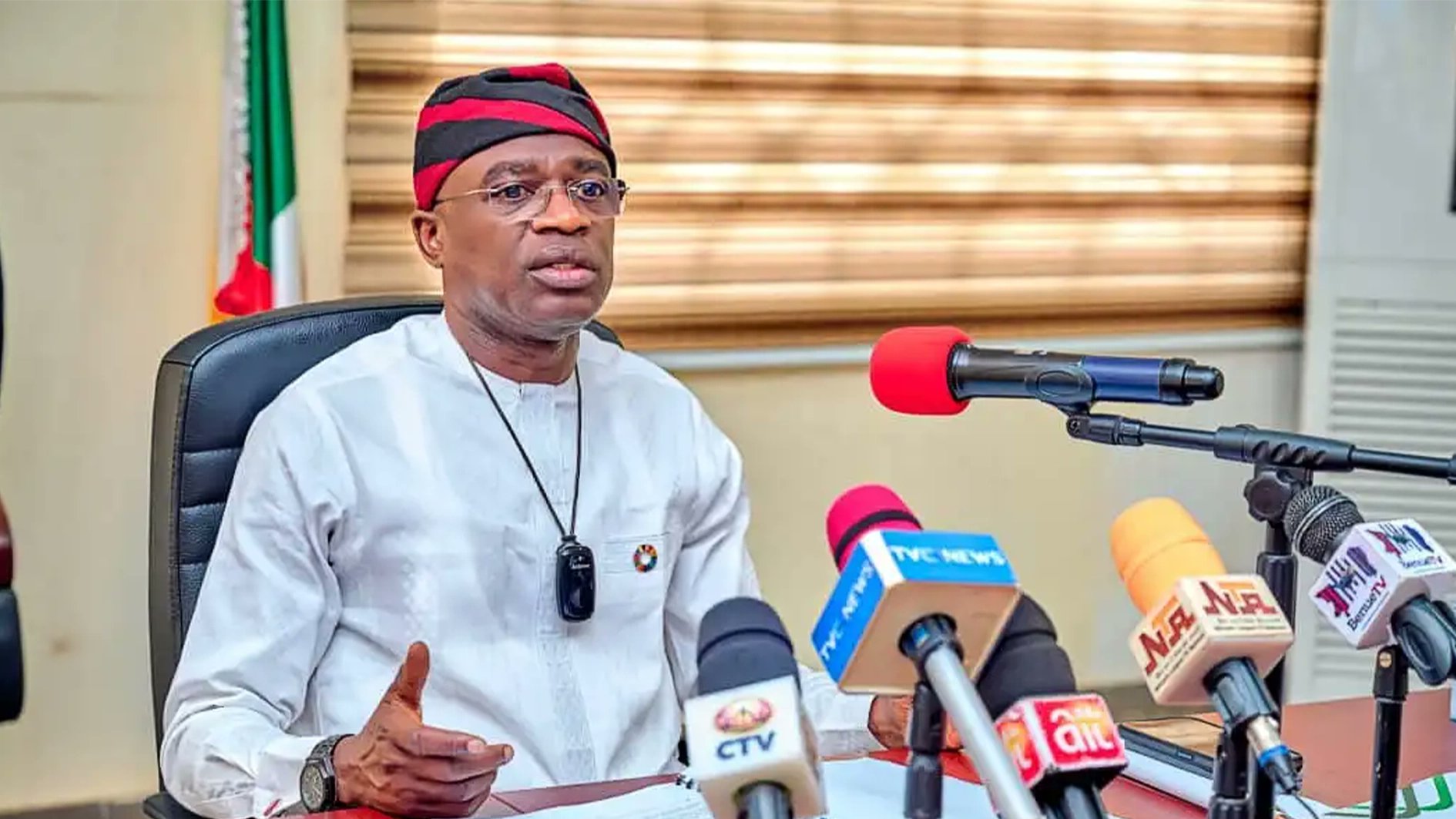 Benue State Governor Hyacinth Alia