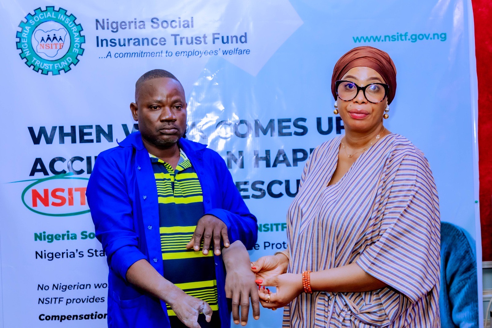 NSITF presents prostheses to 78 workers injured on duty