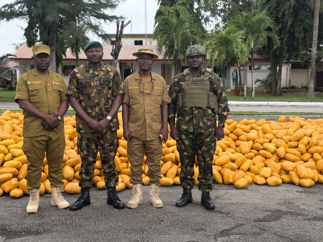 Army intercepts truck conveying illicit drugs along Lagos–Calabar coastal road