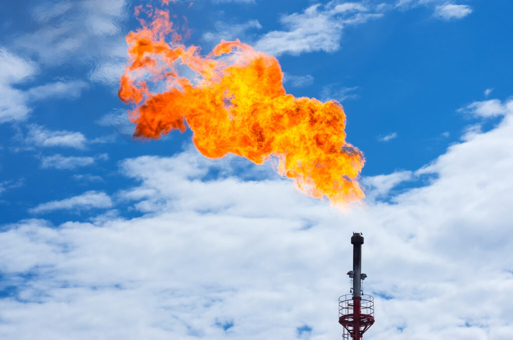 Gas flaring