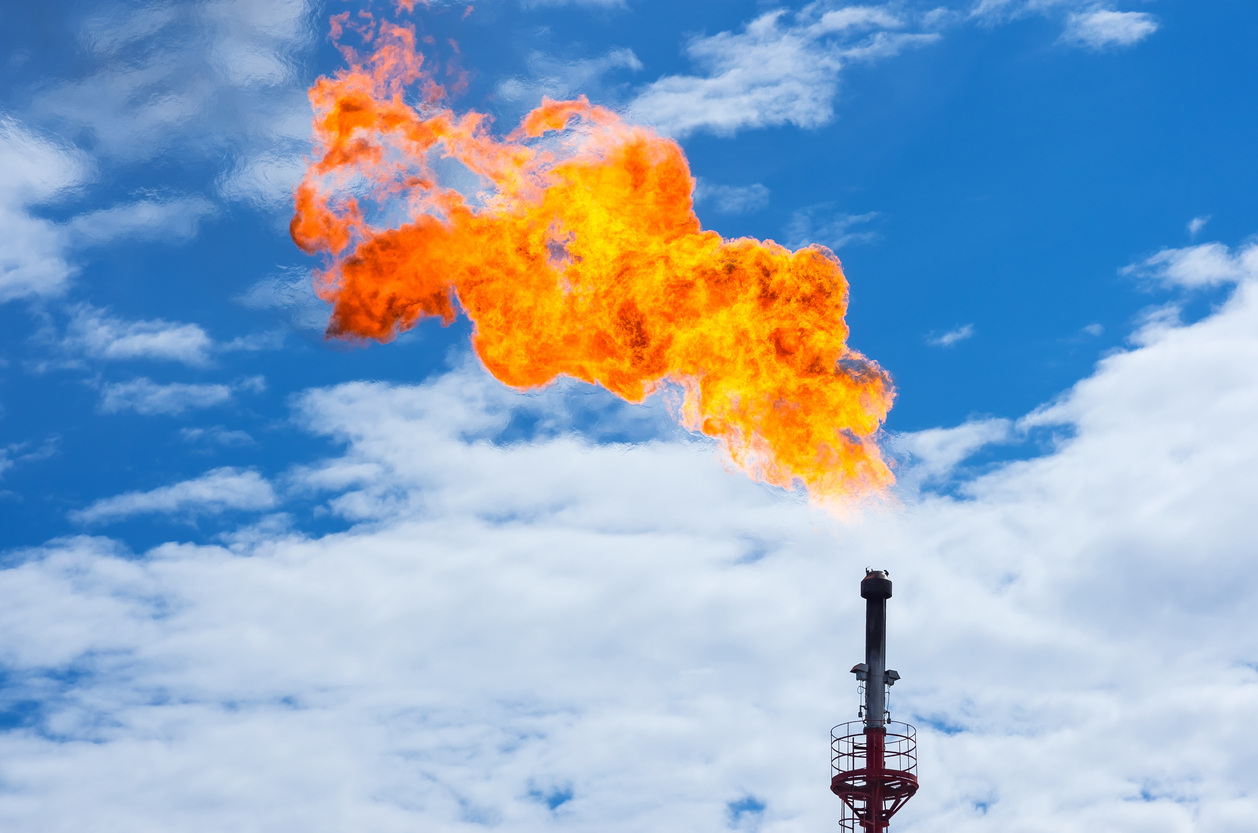 Gas flaring