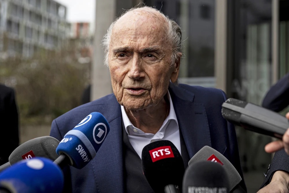 Former FIFA president Sepp Blatter