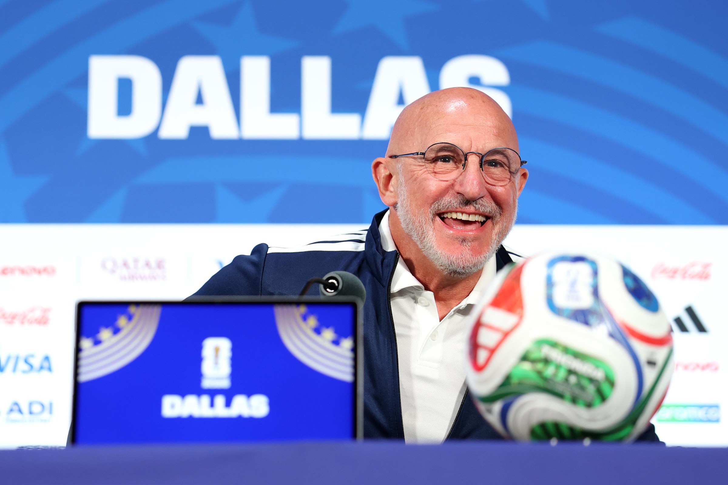 Spain’s head coach Luis de la Fuente