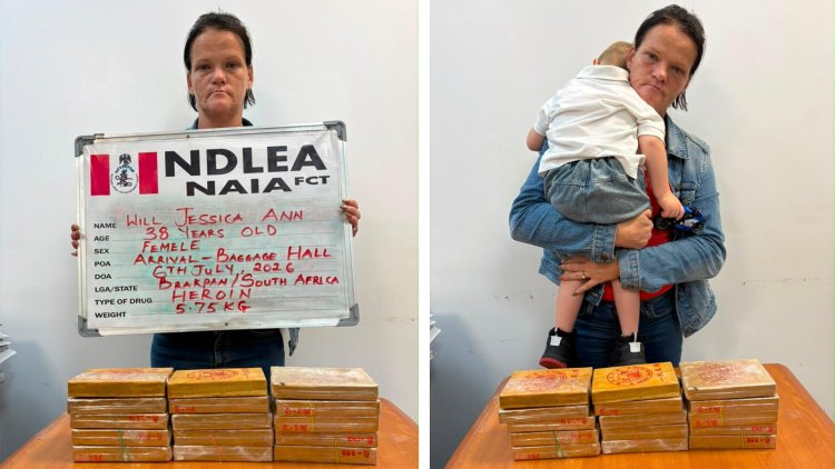 Woman uses 3-year-old son as cover to smuggle heroin into Abuja — NDLEA