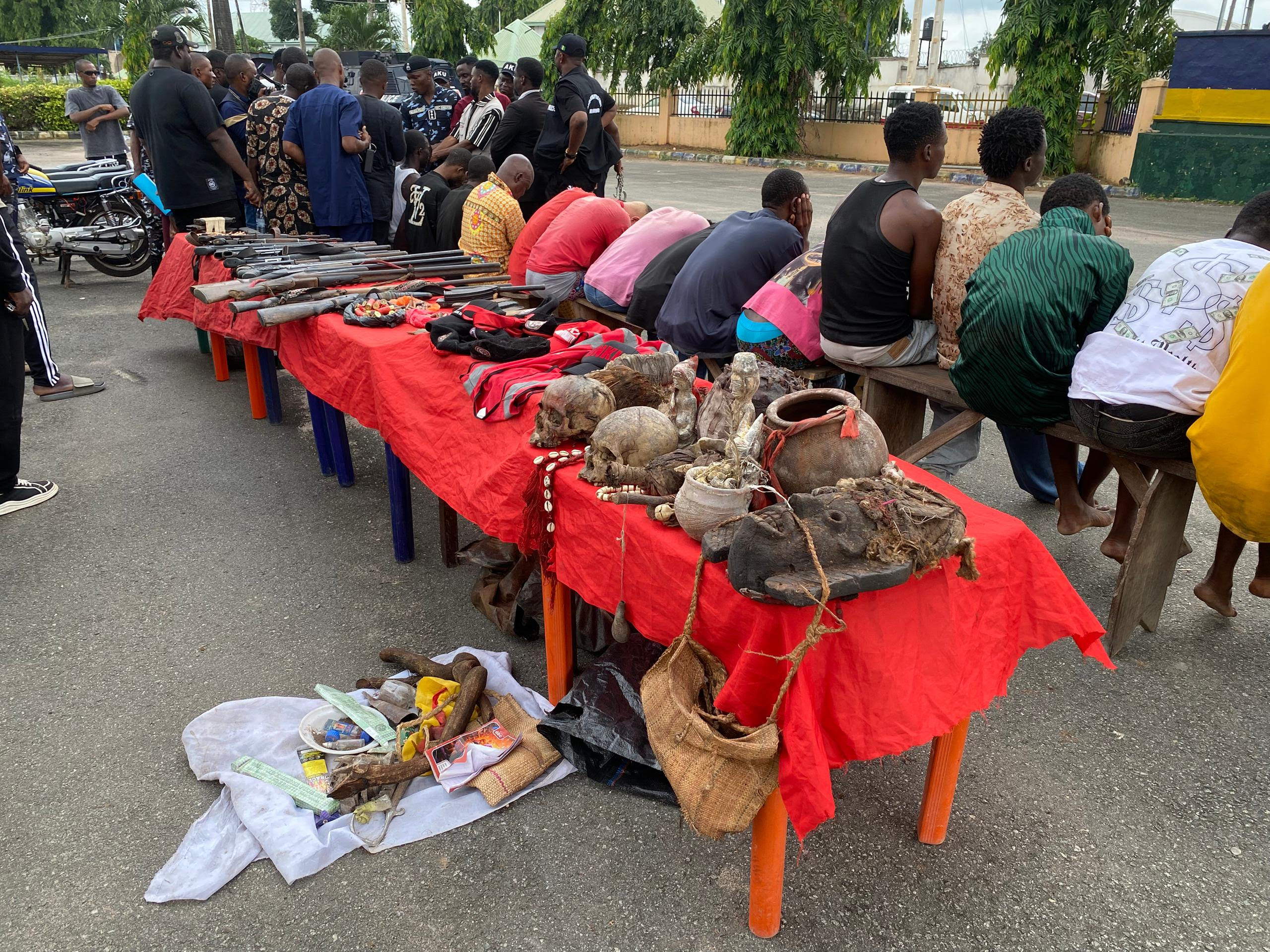 Police arrest 184 suspects, rescue three victims in Imo crackdown
