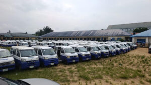 Cross River State branded commercial buses