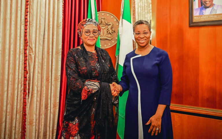 First Lady receives Badejo-Okusanya, NBA President-elect, urges women to support women