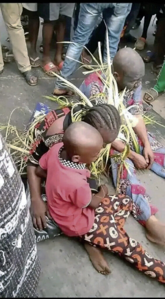 •Kenneth, wife and 9-year-old boy being dehumanised by the community.