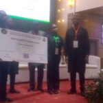 Executive Secretary of NCMB Engr Felix Ogbe represented by Emmanuel Yusuf during unveiling of digital portals in Uyo