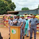 Ogun Customs seize 2,339 bags of foreign rice, 6,035 parcels of Ghana Loud, others