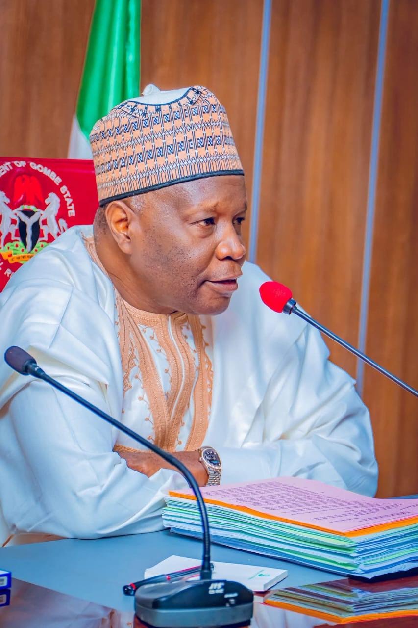 Gombe State Governor Muhammadu Inuwa Yahaya